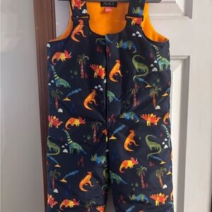 The Children’s Place Toddler Dinosaur Print Snowpants - Multicolor
